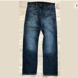 Levis 513 Slim Straight Denim Blue Jeans